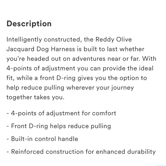 Large Reddy Dog Harness - Picture 2 of 2